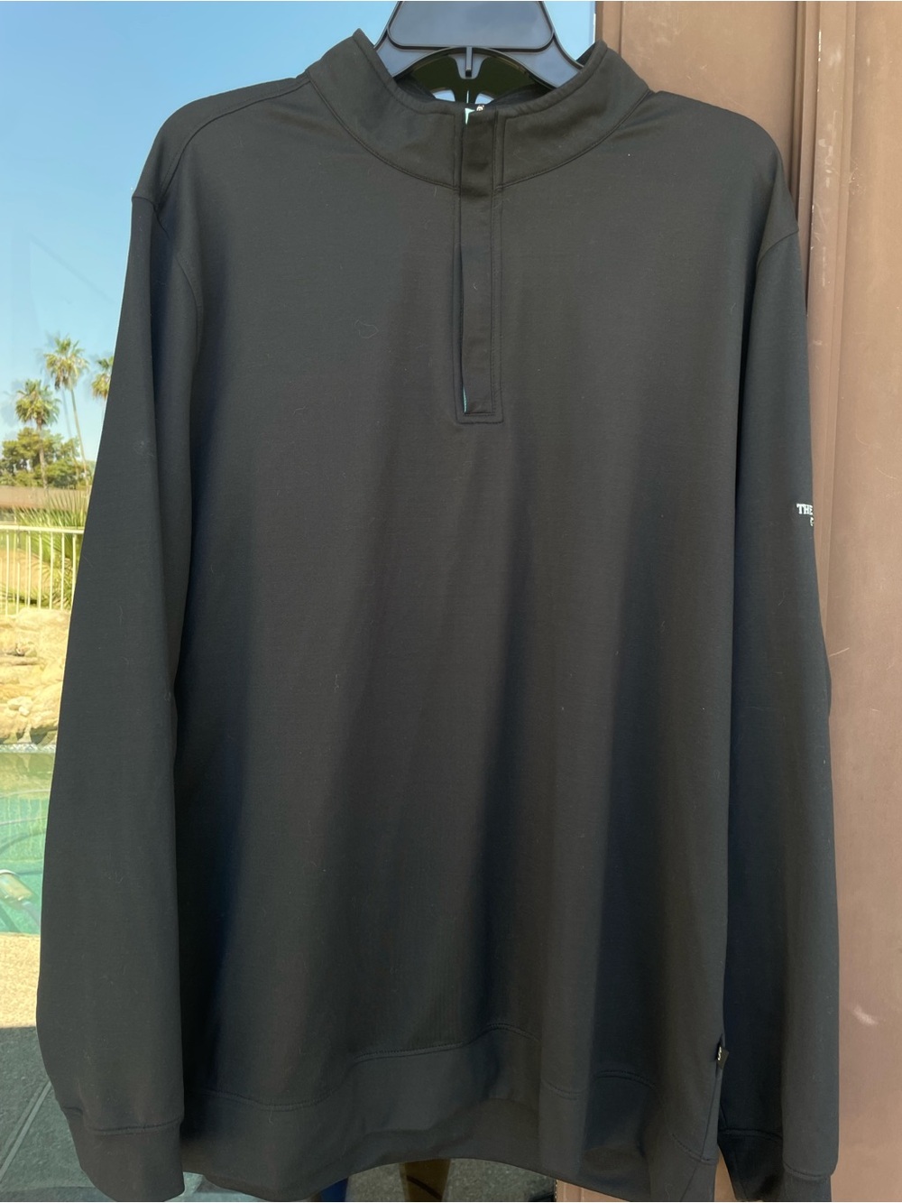 Swannies Black * The Broadmoor * 1/4-Zip Pullover XL - Picture 2 of 10